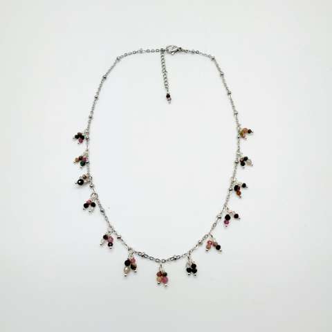 Collana argento Tormaline Chic grappoli