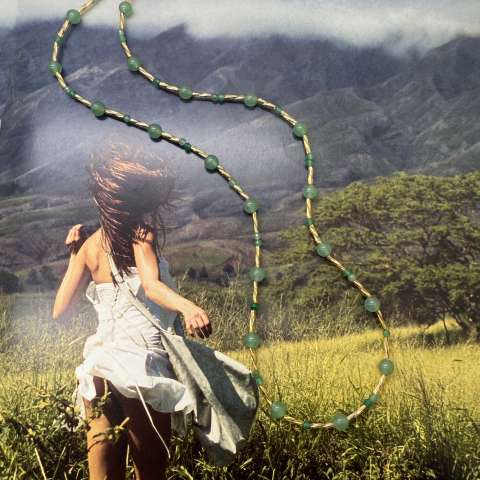 Collana lunga Loop Green - The Green Hour