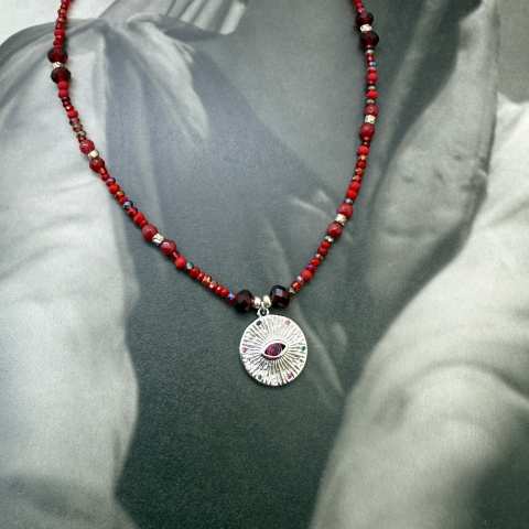 Collana Occhio di Fuoco