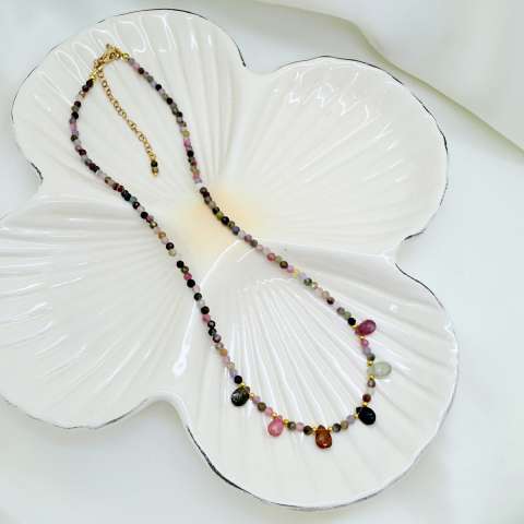 Droplets Tourmaline necklace
