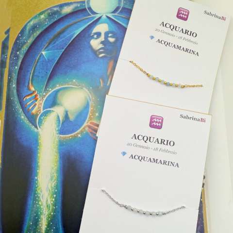 Cosmic Embrace Aquarius Bracelet