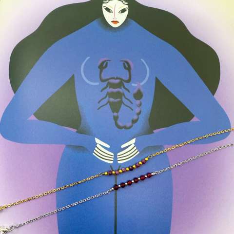 Cosmic Embrace Scorpio Bracelet