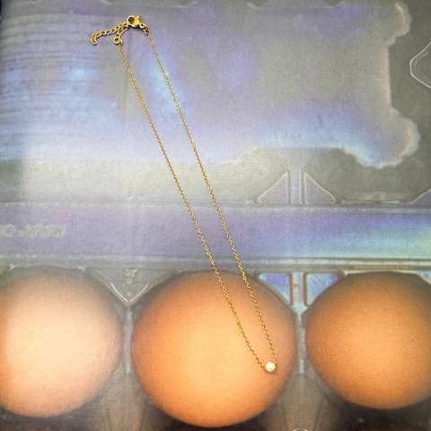 LUCE — Golden Pearl Necklace