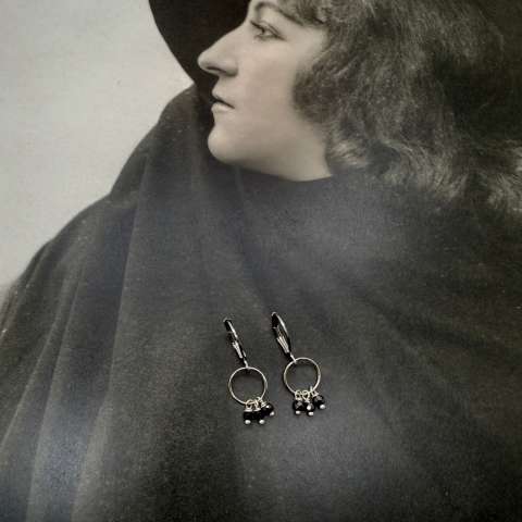 Eclipse Earrings - Black is Back